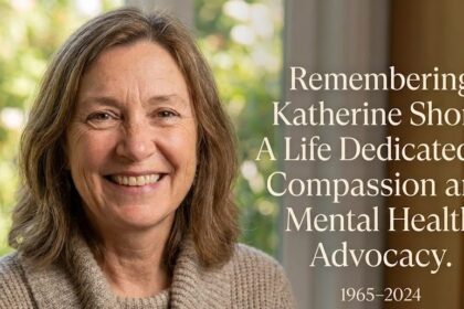 A portrait of Katherine Short smiling warmly alongside her father, Martin Short, at a public event.