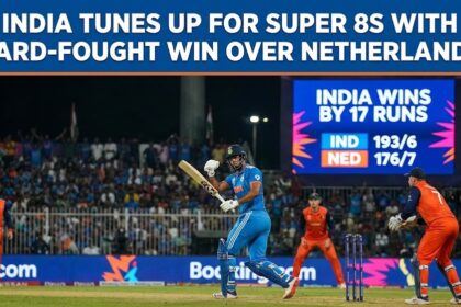 India tune up for Super Eights with hard-fought win over the Dutch