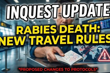 A portrait of Yvonne Ford, whose tragic death from rabies has prompted a review of UK medical travel history protocols.