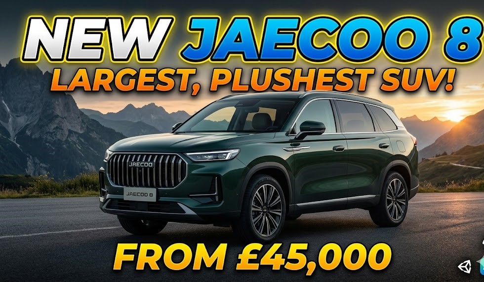 New Jaecoo 8 UK Price & Specs