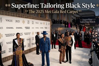 Kiara Advani at the 2025 Met Gala on the steps of the Metropolitan Museum of Art.