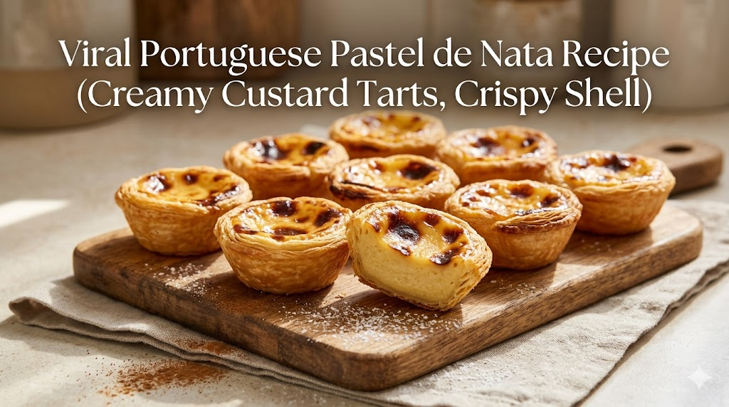 Authentic Pastéis de Nata recipe