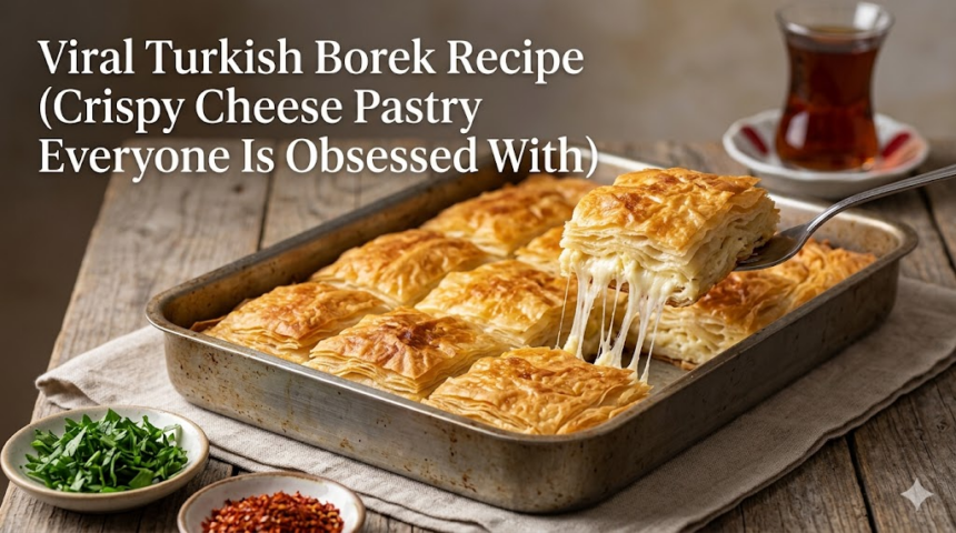 Viral Turkish Borek Recipe