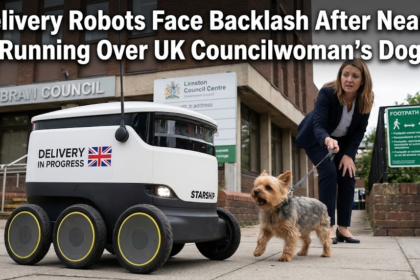 Delivery robots backlash