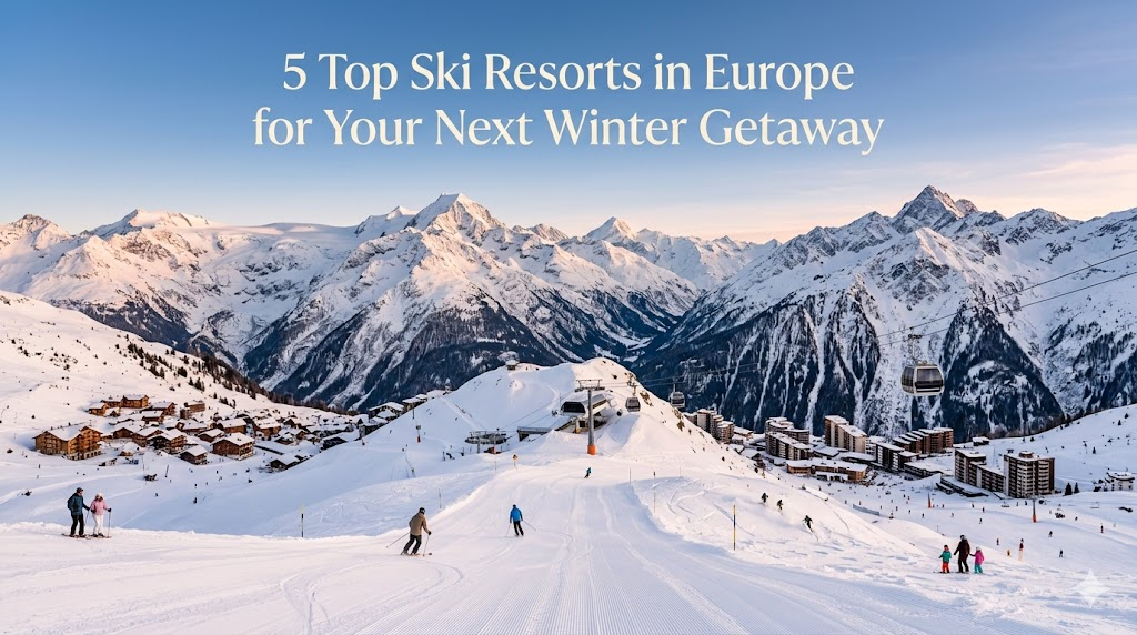 Top ski resorts in Europe