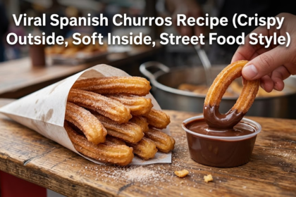 Homemade churros recipe