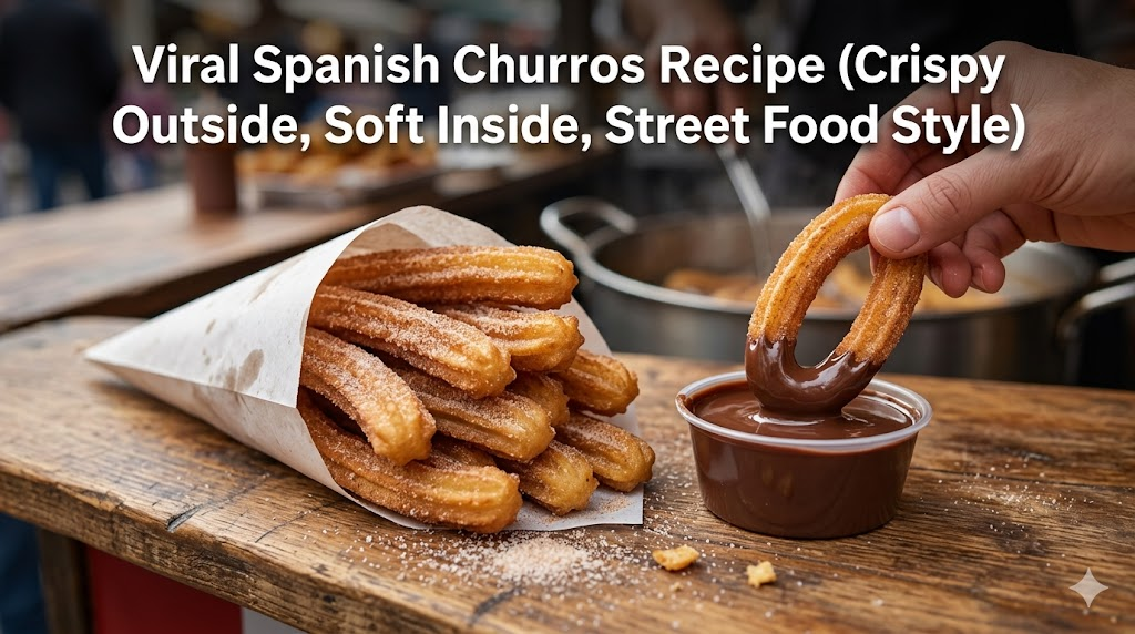 Homemade churros recipe