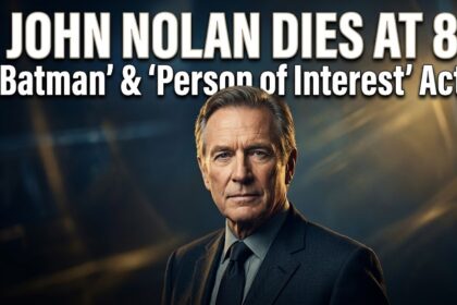 Actor John Nolan smiling on the red carpet while attending the 100th episode celebration event for the television series Person Of Interest.