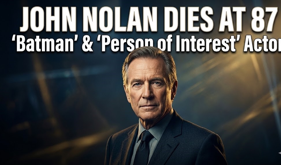 Actor John Nolan smiling on the red carpet while attending the 100th episode celebration event for the television series Person Of Interest.