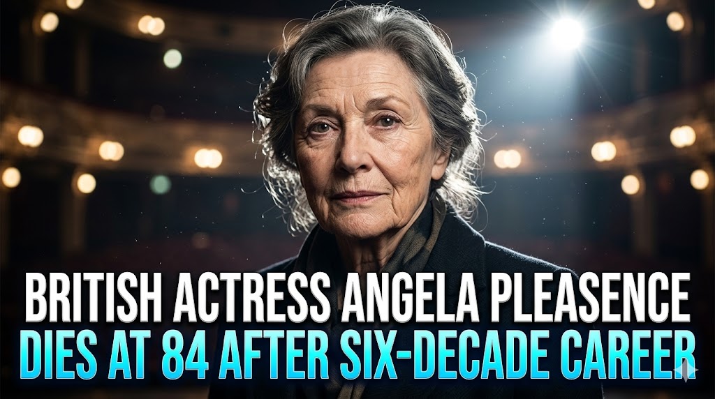 Archival portrait of British actress Angela Pleasence during her prolific screen career.