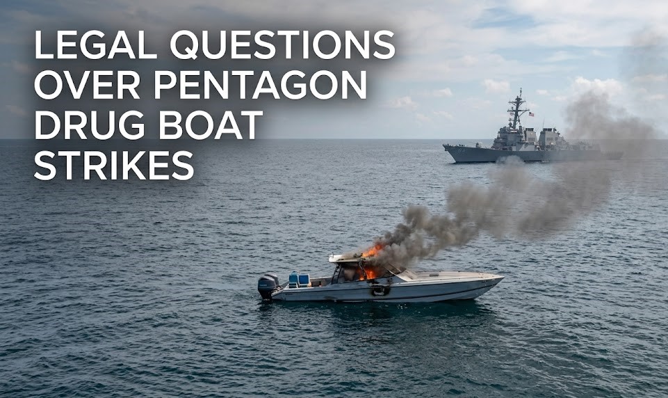 A US Coast Guard maritime interdiction patrol boat navigating through open waters.